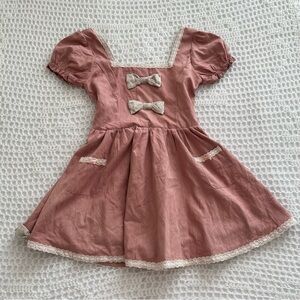 Pink bow Liz Lisa dress